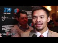 Manny Pacquiao laughs at Floyd Mayweather wanting to fight Conor McGregor!