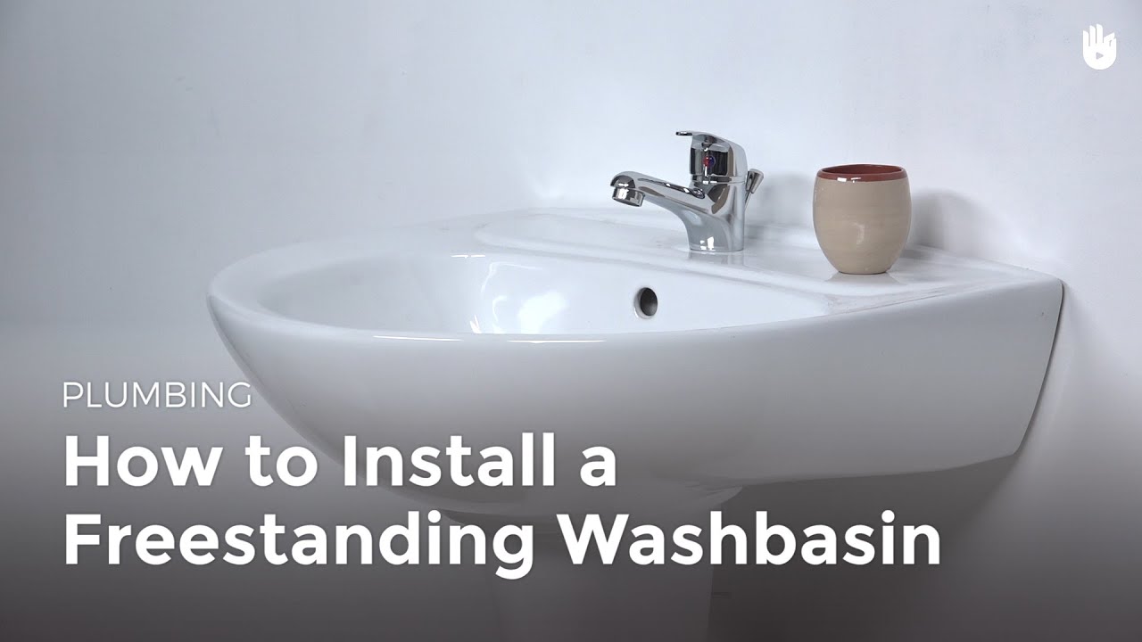 How To Install A Pedestal Sink Diy Projects