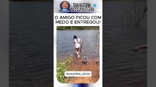 Ele gosta de pescar mais ela é ciumenta #memes #viralshor...