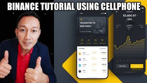 BINANCE TUTORIAL USING CELLPHONE FULL STEP BY STEP