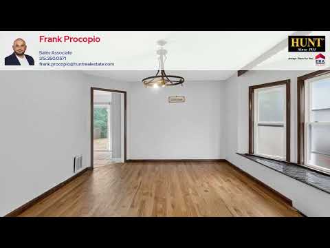 114 Eldorado Street, Syracuse, NY home video tour