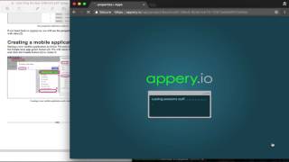 Scrapy Book - Chapter 4 - Create Appery.io mobile application screenshot 4