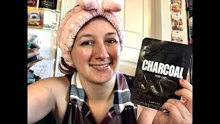 Review - Lapcos Charcoal Pore Care Sheet Mask