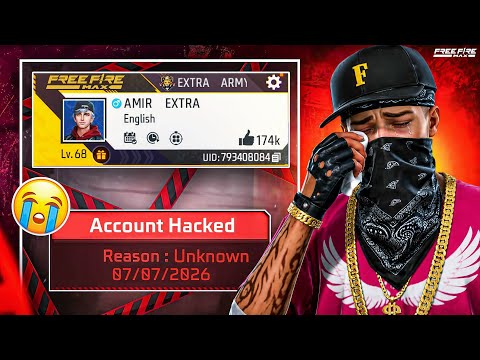 ID HACKED 🥺🥺 AMIR EXTRA KI 😱😱 #freefire #freefiremax #amirextra 