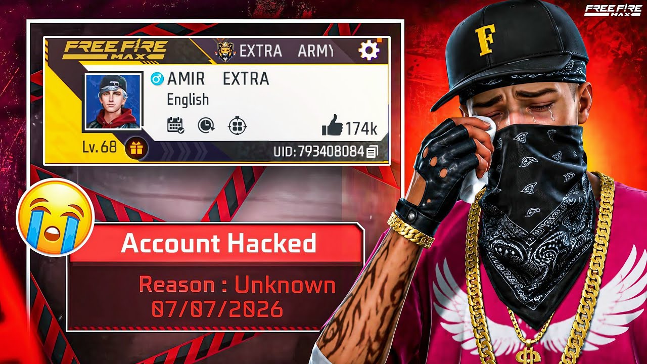ID HACKED 🥺🥺 AMIR EXTRA KI 😱😱 #freefire #freefiremax #amirextra 