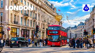 Central London Walk 2026 | Luxury Shopping District Oxford Street Regent Street | 4K HDR
