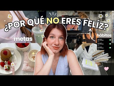 CUMPLIR TUS METAS y SENTIRTE VACÍA ✨ Hábitos para creer en ti, cómo volver a tener sueños ✨