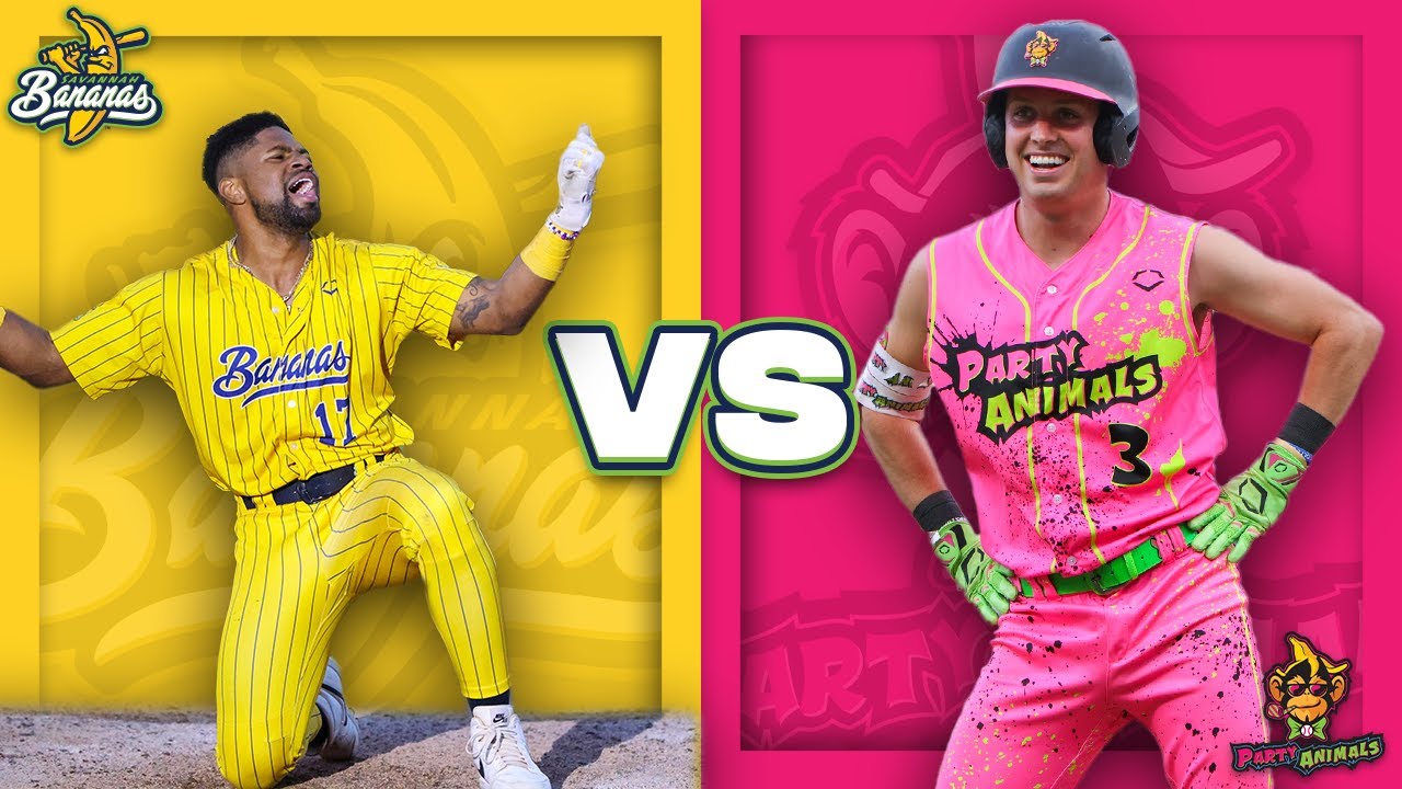 Savannah Bananas vs Party Animals in Oklahoma City! - YouTube
