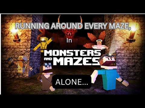 running around every maze in #monstersandmazes #vr #horror