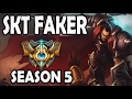 SKT T1 Faker Darius vs Karthus TOP Ranked Challenger Korea