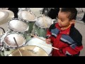 5 yr old drum student @ East Coast Drums