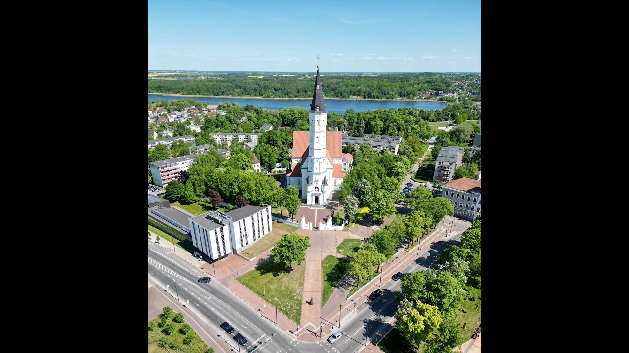 SIAULIAI DRONE 4K BEAUTIFULL CREATIVE AERIAL FOOTAGE  LITHUANIA LIETUVA🇱🇹