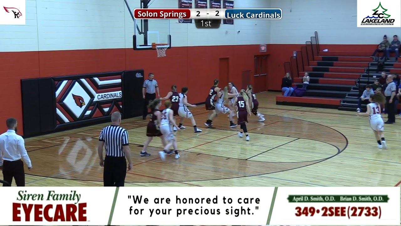 Girls Playoff Game Solon Springs YouTube