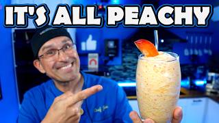 Making Crown Royal Peach Lemonade Slushies With Monk Fruit
