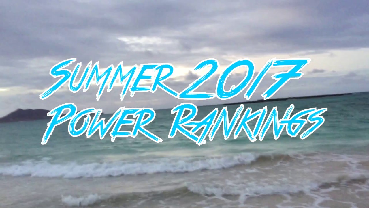 Hawaii Project M Power Rankings Summer 2017