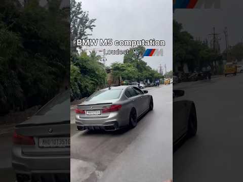 BMW M5 loudest #bmw #automobile #bmwm #bmwm5 #shorts #ytshorts #fastest #supercar #fastest #v8 #car