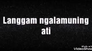 Karaoke Langgam Ngelamuning Ati