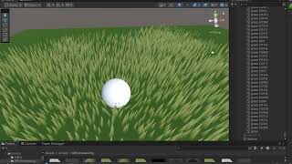 GPU giggly grass shader test