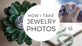 JEWELRY PHOTOGRAPHY - how I take jewelry photos at home. Product photography for Etsy screenshot 5