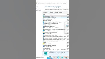 HOW TO UNINSTALL AUTOCAD | Uninstall Apps IN WINDOWS 10