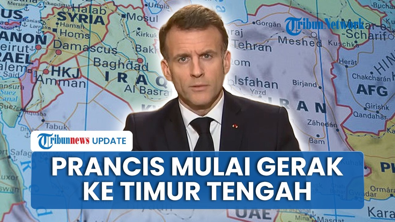 Rangkuman AS-Israel vs Iran: China Bela Mojtaba Khamenei, Macron Terjun Langsung ke Kapal Induk