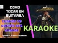 Canta Cuando yo quería ser grande y yo toco la GUITARRA (KARAOKE)