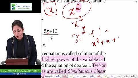LEC 1| Equations and Matrices | CA Foundation | ICSE Mathematics