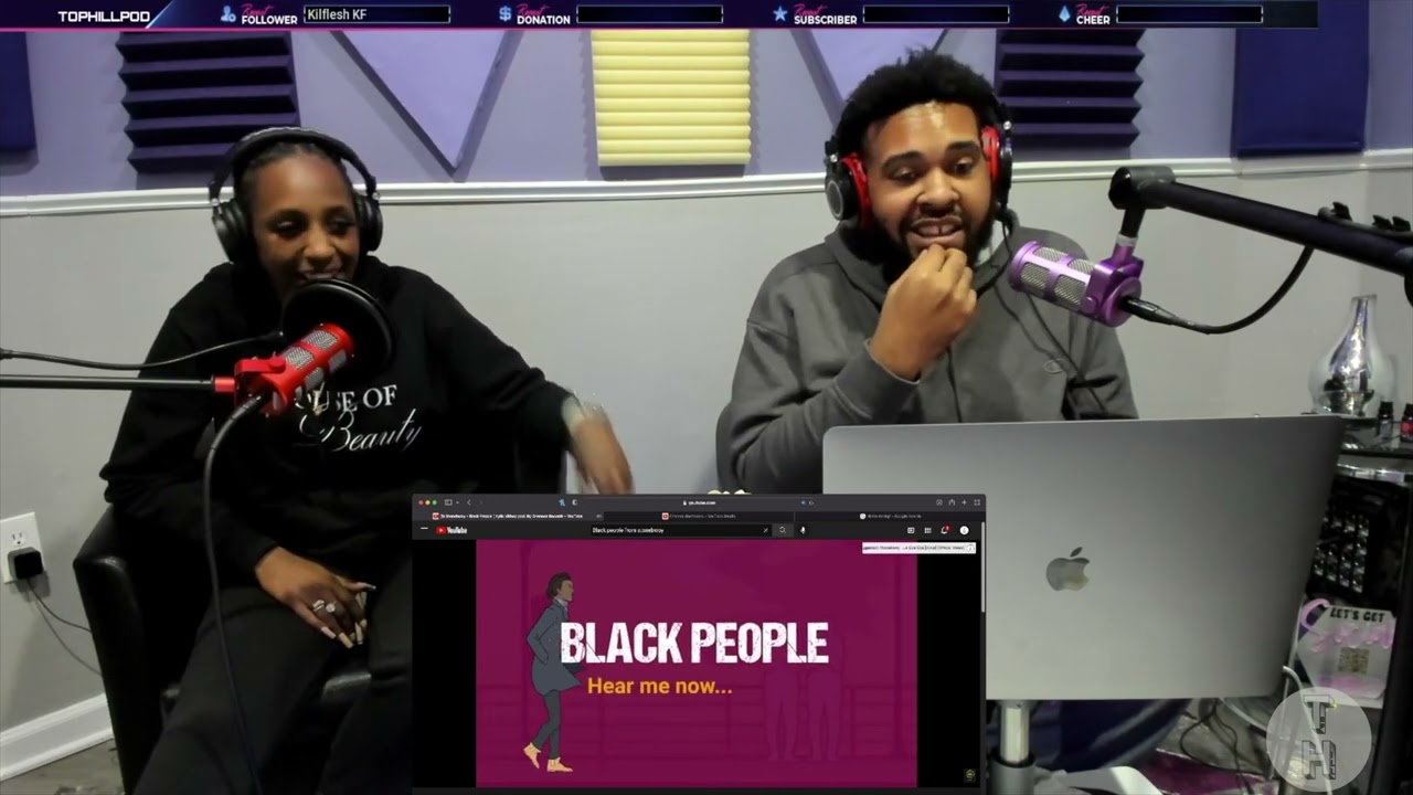 REACTING TO STONEBWOY - BLACK PEOPLE ( OFFICIAL TOP HILL REACTION VIDEO) BIG RESPECT