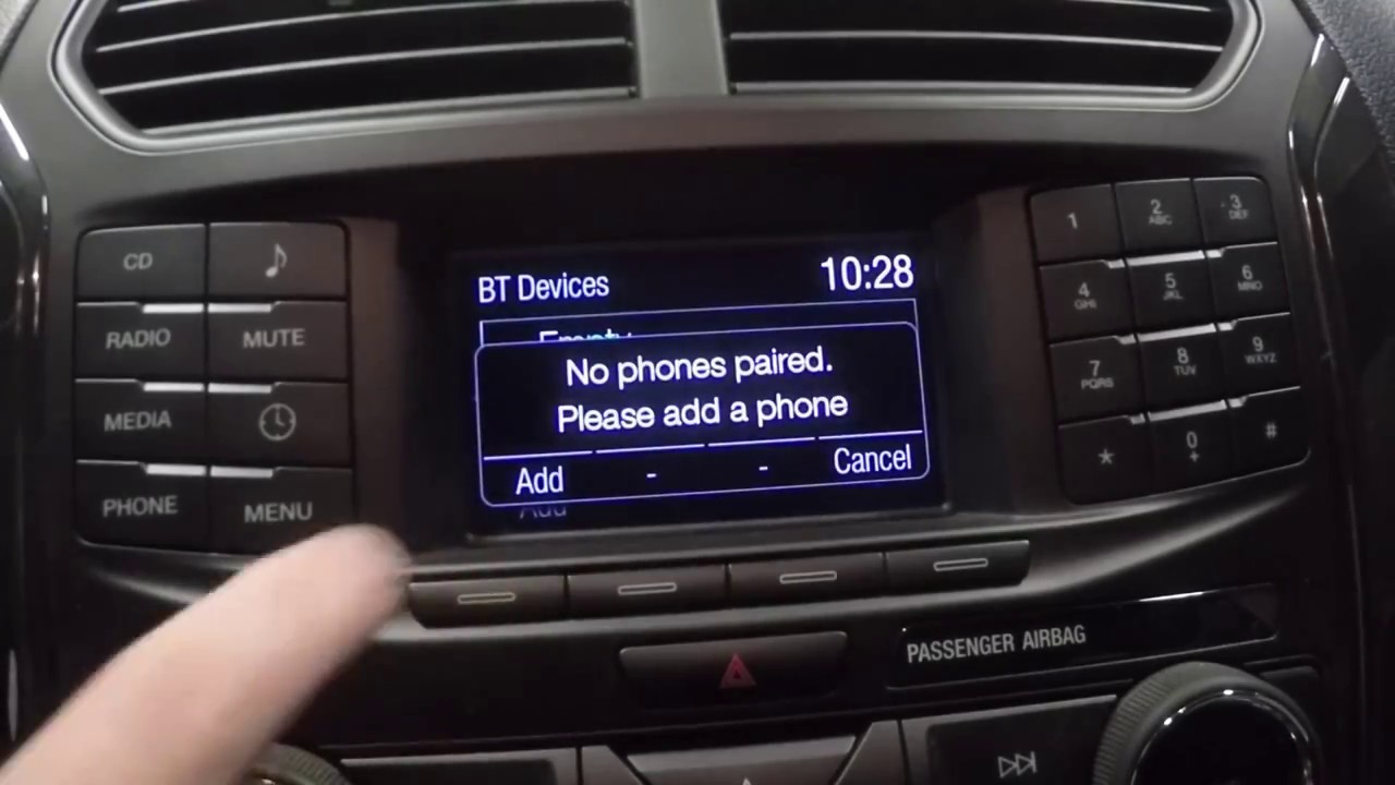 How To Fix Ford Sync Bluetooth Error