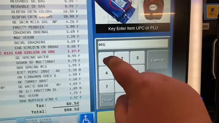 Toshiba self checkout at giant eagle 🦅 market district Oxford drive bethel park pa