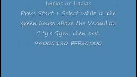 Pokemon Soul Silver [US] Action Replay Codes Part 2