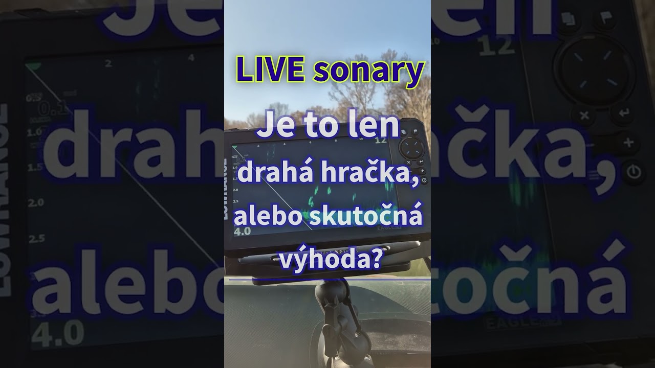 LIVE SONAR: Ako vidieť viac rýb a chytiť sumca? (Kompletný test a návod) 