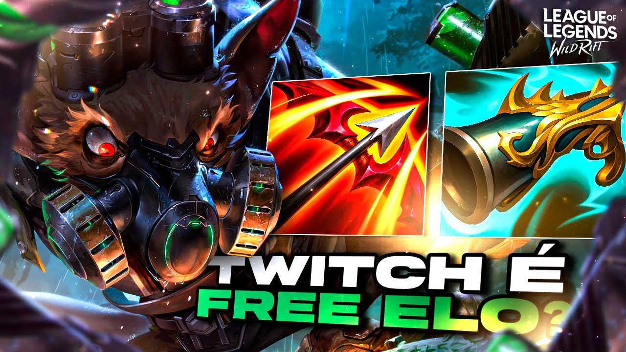 TWITCH TA MESMO FREE ELO ?! QUE PT FOI ESSA| LoL Wild Rift