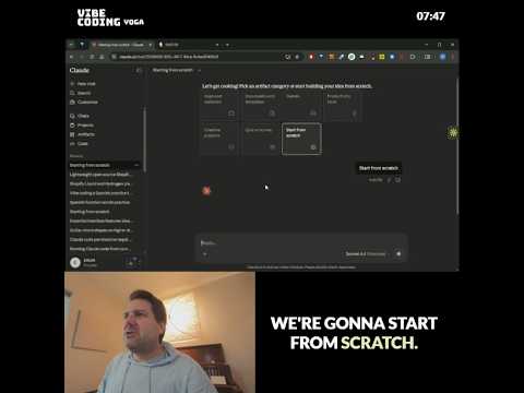 Thumbnail for Making a Mini Brand Website in Claude Artifacts