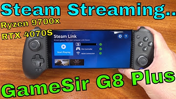 The GameSir G8 Plus Wireless Controller! Steam Games On Android!!
