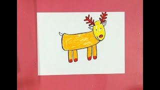 Painting animals for kids | How to draw a christmas reindeer | Art for kids Painting animals for kids | How to draw a christmas reindeer | Art for kids https://youtu.be/FEcfhQr0nIc New clip: https://goo.gl/