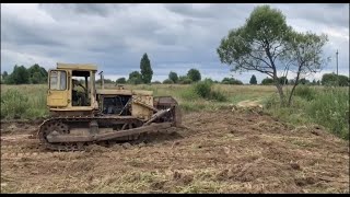 ЧТЗ Т130 Т170 снова в строю. Заканчиваем дорожные работы..