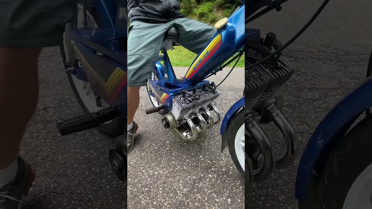 Four Cylinder Moped