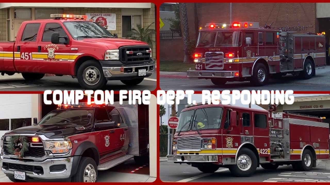 Compton Fire Department Responding YouTube