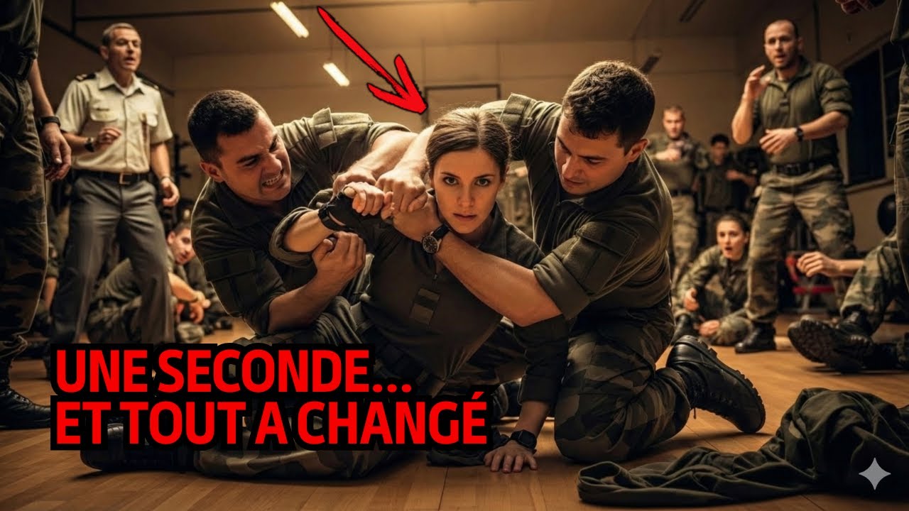 Ils l’ont écrasée au sol… avant qu’une clé des commandos marine ne retourne tout le gymnase