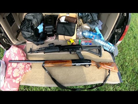 Стрельба на 100м по 6мм стали с ВПО209 и мц2112