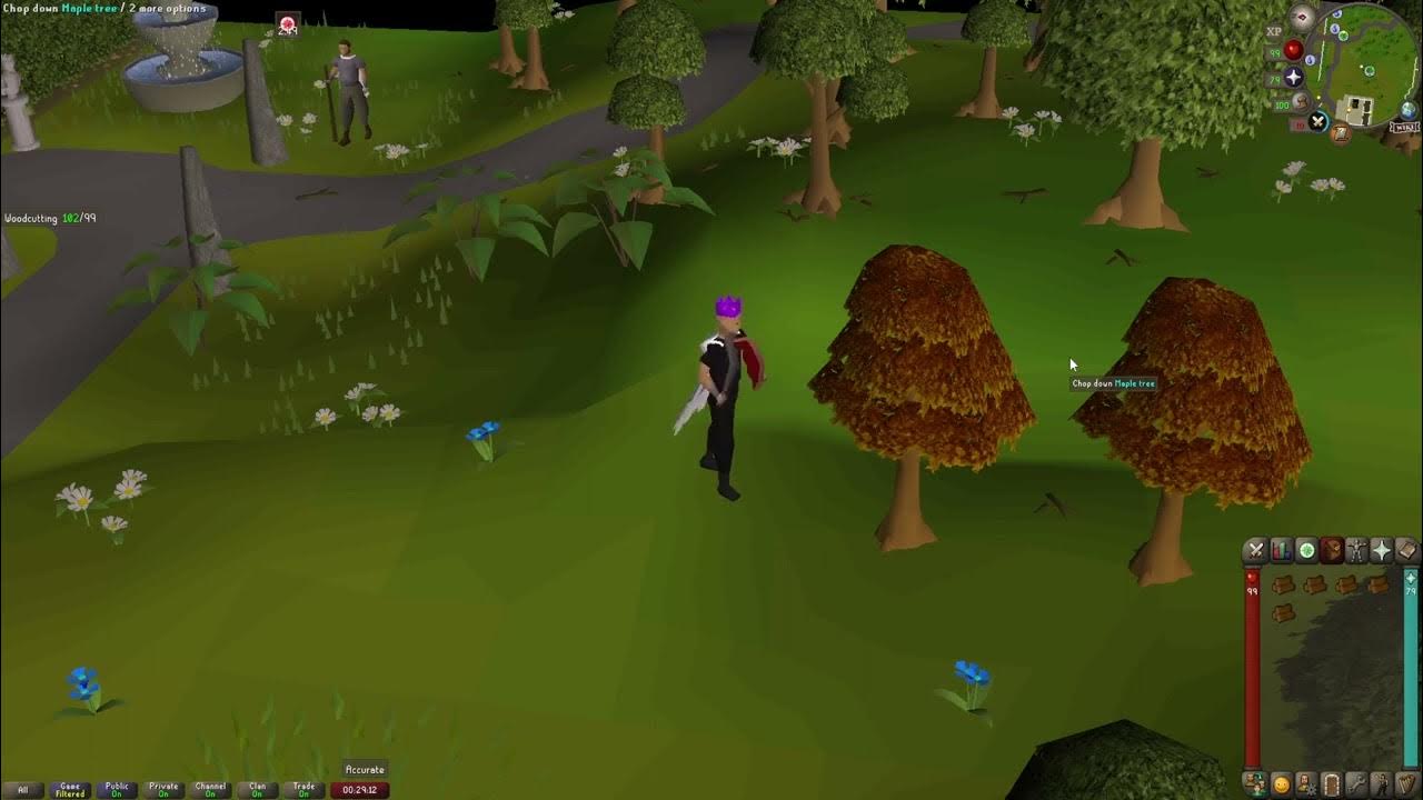  osrs loot from cutting maple tree youtube