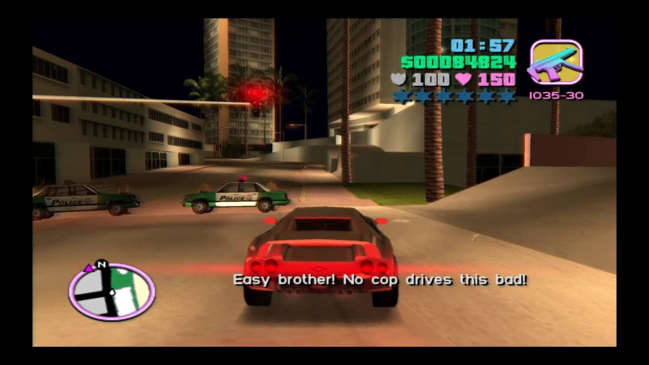 Grand Theft Auto: Vice City: Tommy vercetti-Cop land