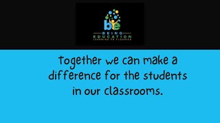 Unlocking Potential: The Journey of Being Education - Learning to Flourish