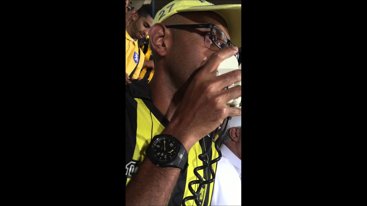 صالح القرني & حمدان مغربي مباراة الانحاد والرائد