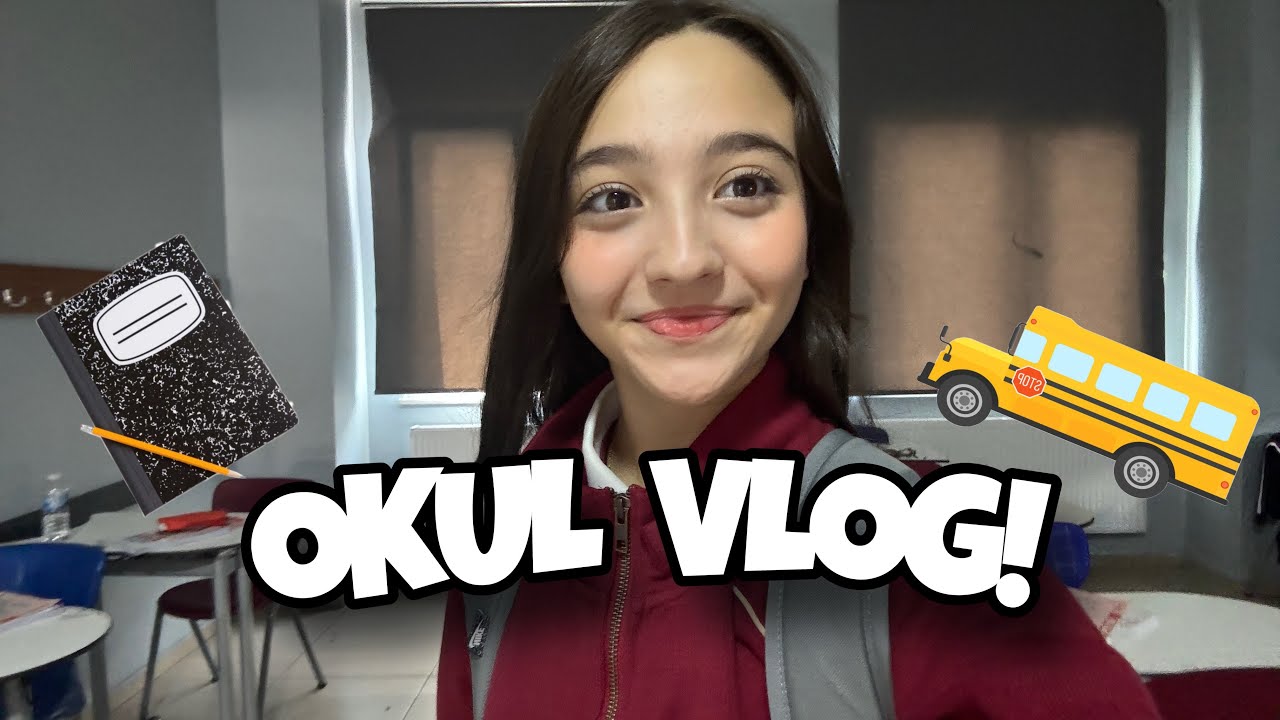 Okul Vlog!! Deneme sınavı olduk?!