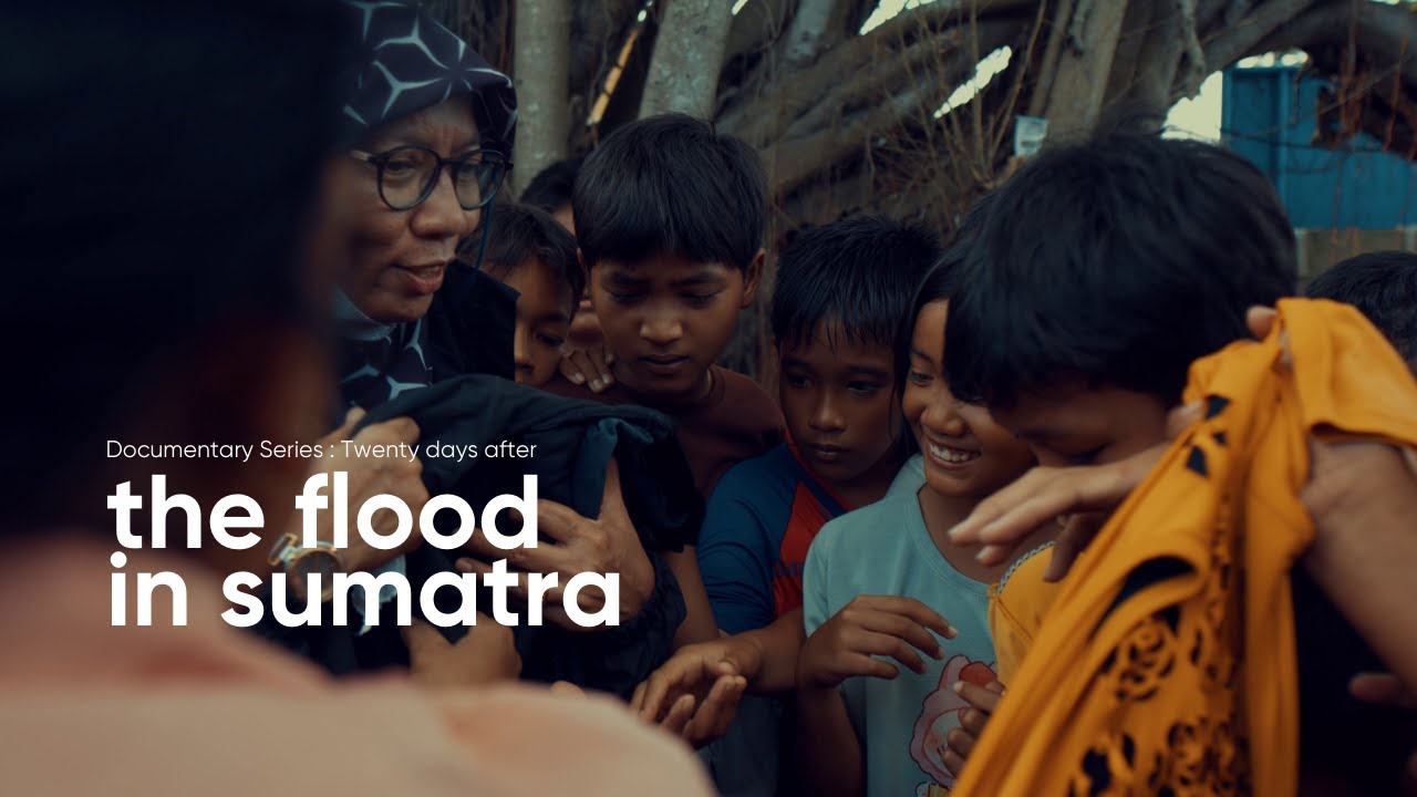 Twenty days after the flood in Langkat, Sumatra Island : Documentary Series