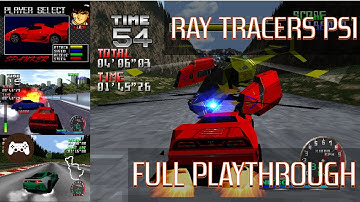 Ray Tracers PS1 Full Campaign Playthrough - Ray Tracers PS1 LONGPLAY - Ray Tracers Playthrough