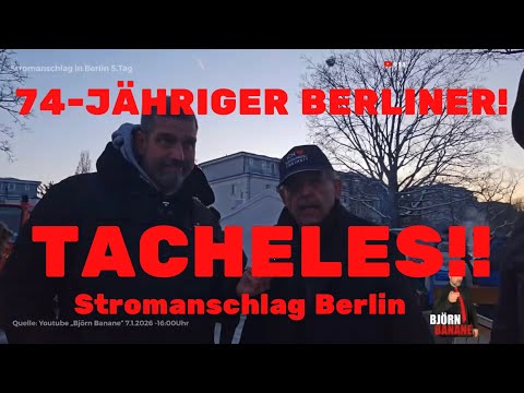 STROMANSCHLAG IN BERLIN. BERLINER SPRICHT TACHELES ZUM VERSAGEN DER REGIERUNG!