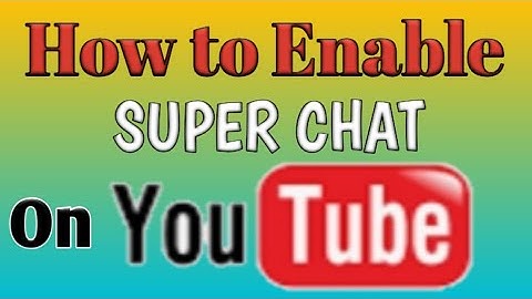 How to Enable Super Chat on Youtube|| Easy step